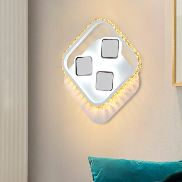 FA265 SWH/TI белый песок/янтарь LED 3000K+6400K 20W 310*270*50