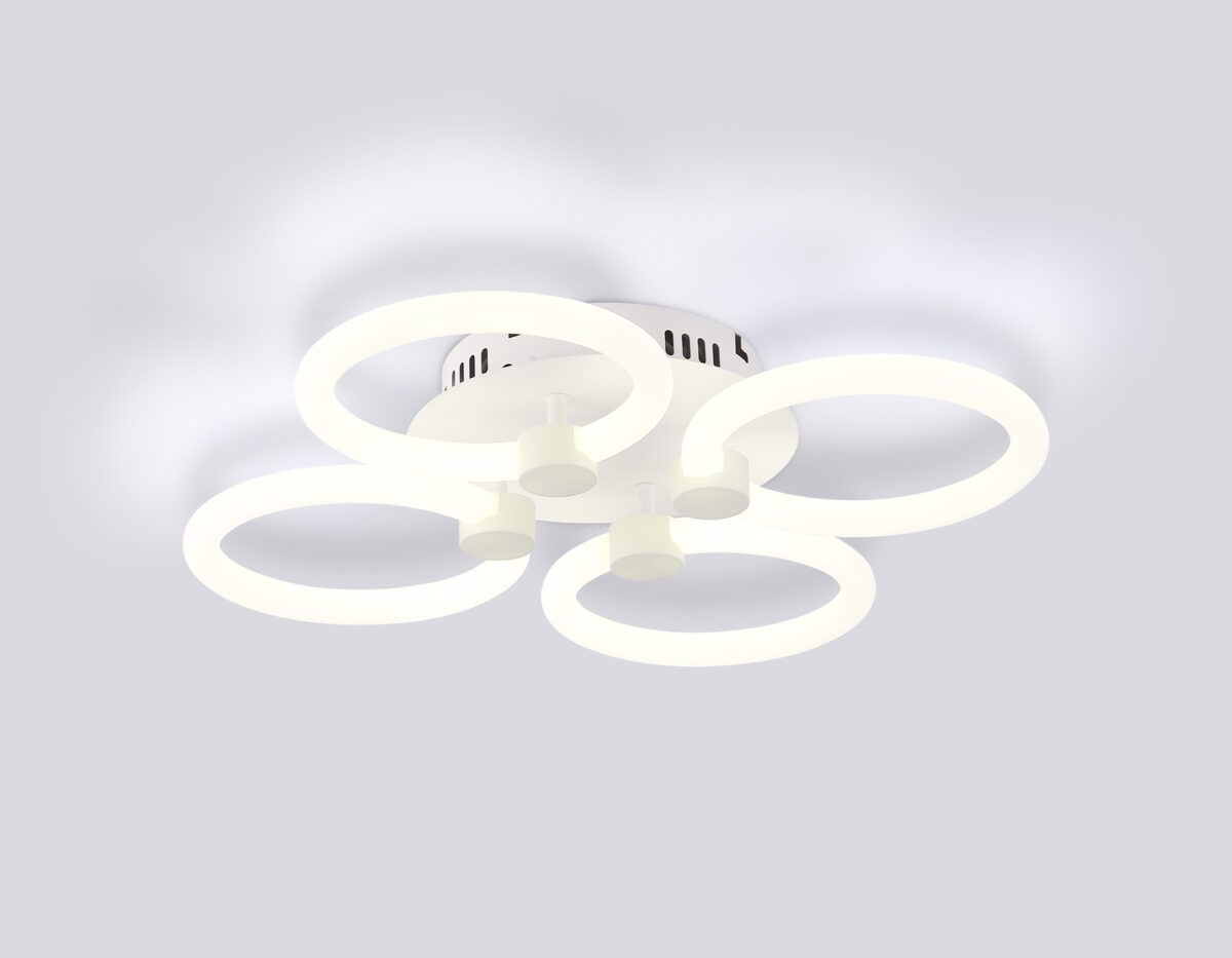 FA3808/4 WH белый 3000K-6400K 82W 410*410*90 (ПДУ ИК) — изображение 4