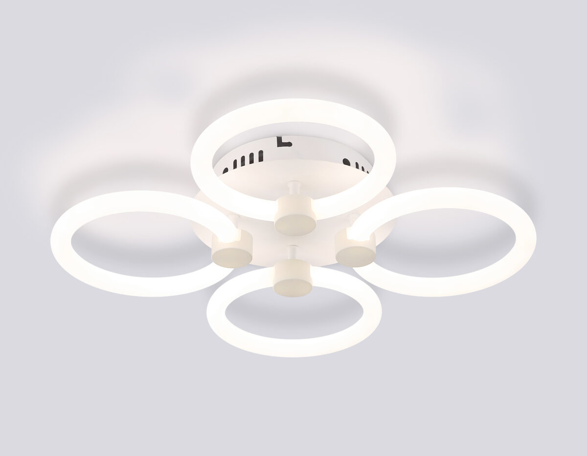 FA3808/4 WH белый 3000K-6400K 82W 410*410*90 (ПДУ ИК) — изображение 6