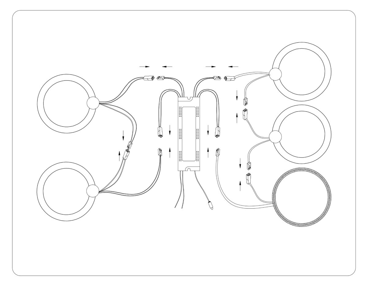 FA3808/4 WH белый 3000K-6400K 82W 410*410*90 (ПДУ ИК) — изображение 8