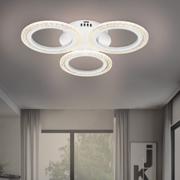 FA4050/3 WH белый 4200K/3000/6400K 30W D490*65 (ПДУ ИК)