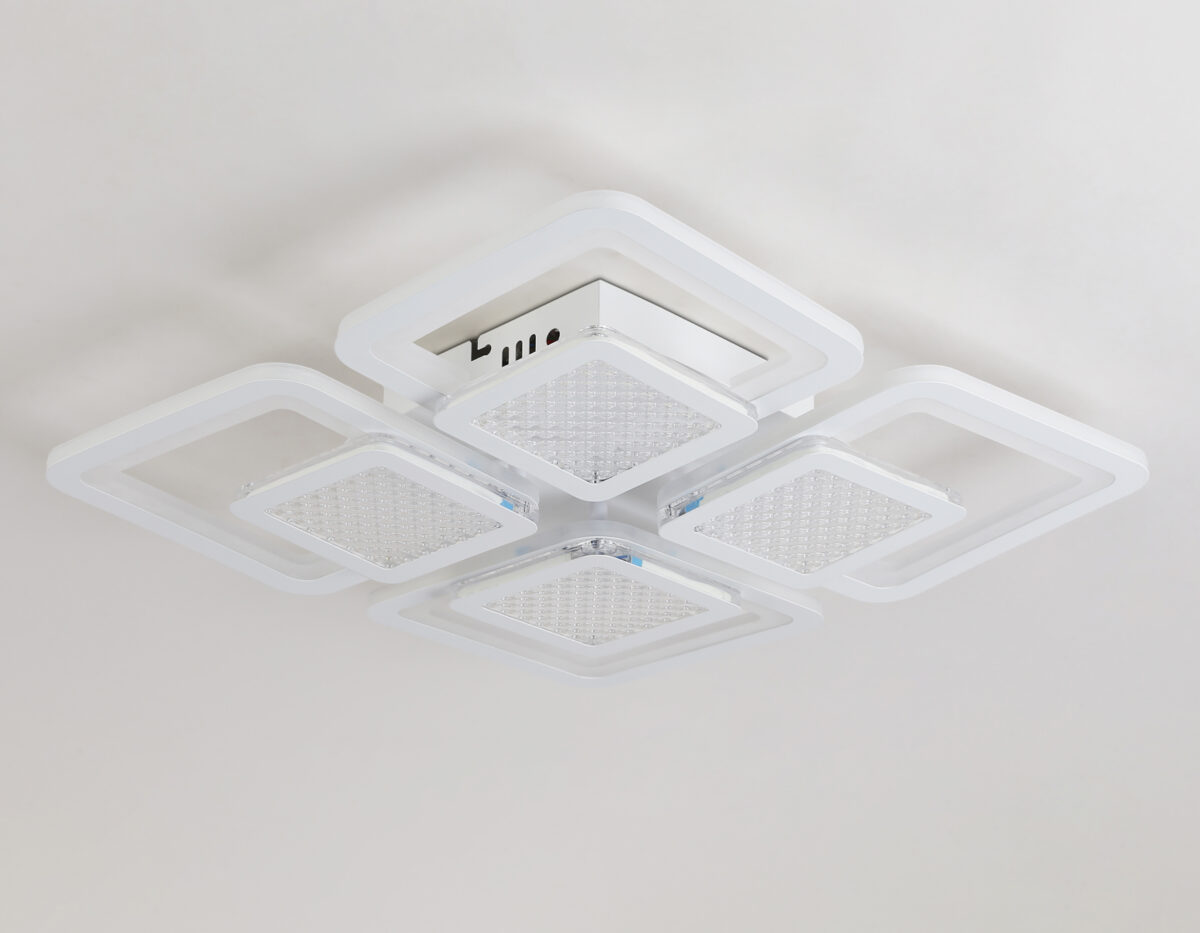 FA4283/4+4 WH белый 100W 3000K+6400K/4200K/6400K+3000K 435*435*70 (ПДУ ИК) — изображение 4