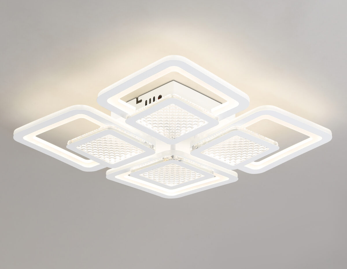 FA4283/4+4 WH белый 100W 3000K+6400K/4200K/6400K+3000K 435*435*70 (ПДУ ИК) — изображение 6