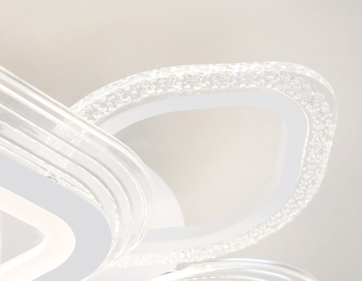 FA4294/4+4 WH белый 128W 3000K/4200K/6400K D555*120 (ПДУ ИК) — изображение 3