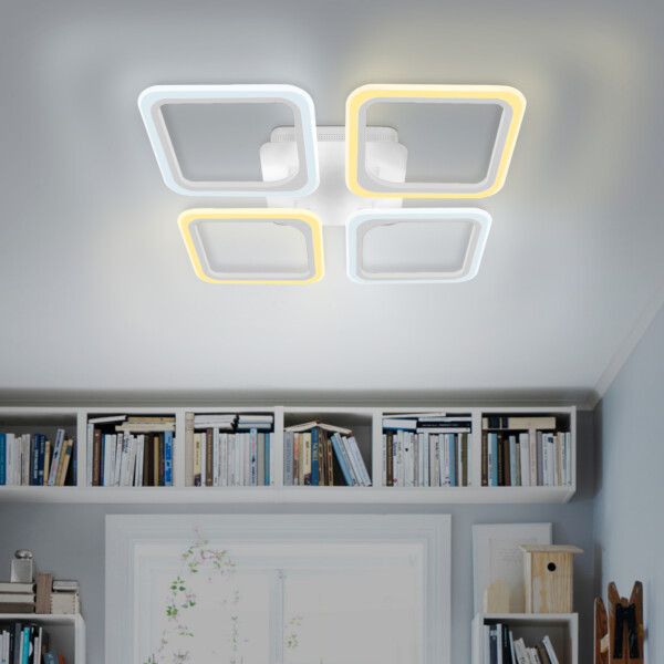 FA4375/4 WH белый 4200K/3000K+6400K/6400K+3000K 73W 530*530*75 (ПДУ ИК)