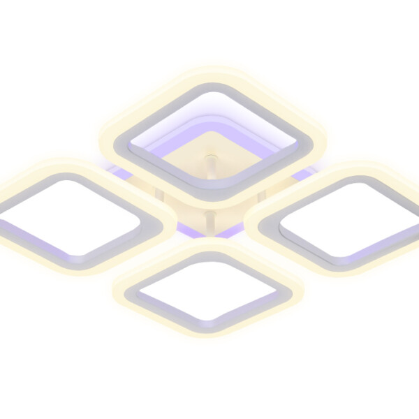 FA441/4 WH белый 72W 520*520*80 (ПДУ РАДИО 2.4G)