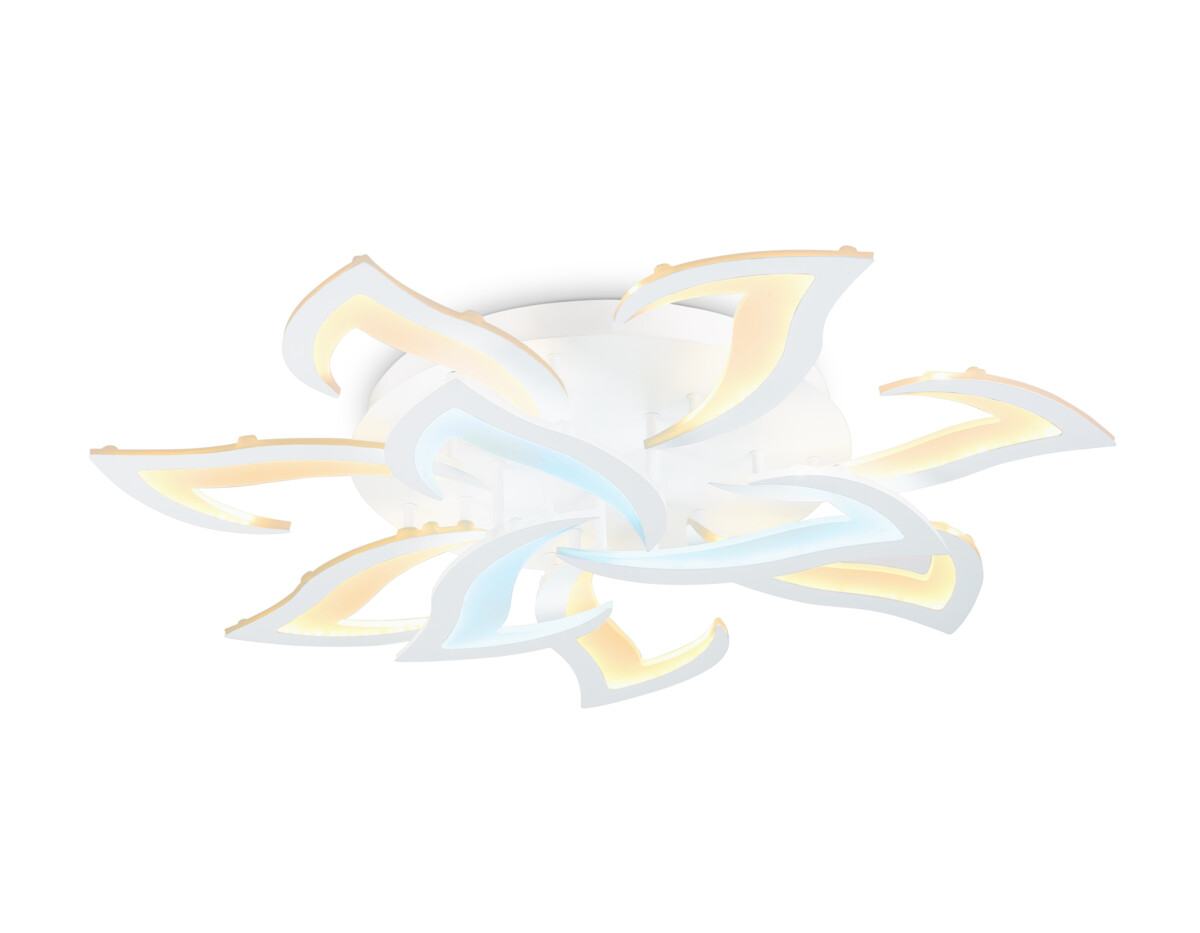 FA4473/7+3 WH белый 112W 3000+6400K/4200K/6400+3000K D850*120 (ПДУ ИК) — изображение 1