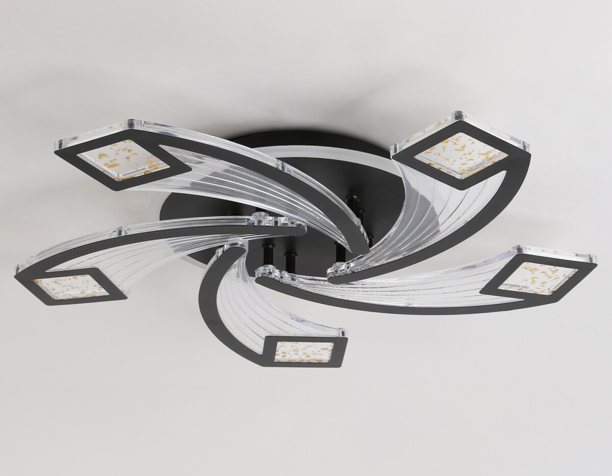 FA4478/5 BK черный 90W 3000K+6400K/4200K/6400K+3000K D620*75 (ПДУ ИК) — изображение 4