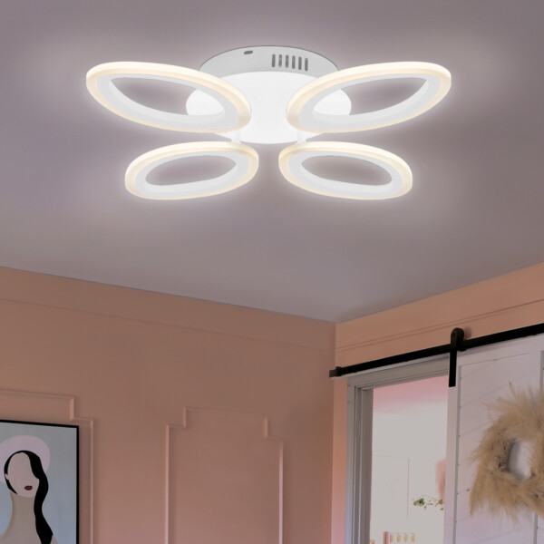 FA4485/4 WH белый 4200K/3000K+6400K/6400K+3000K 34W 430*430*80 (ПДУ ИК)