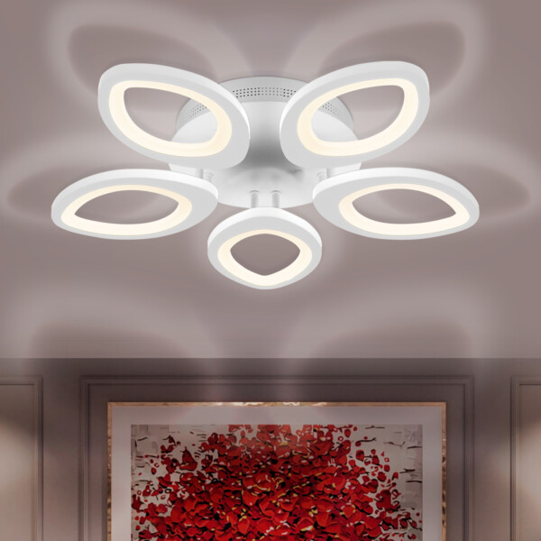 FA4492/5 WH белый 4200K/3000K/6400K 63W D520*85 (ПДУ ИК)