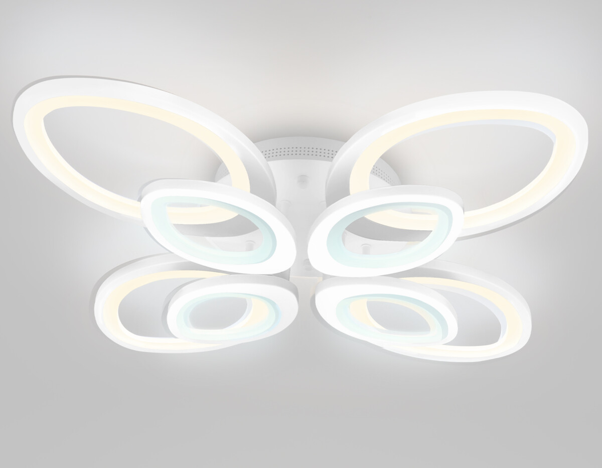 FA4493/4+4 WH белый 134W 3000+6400K/4200K/6400+3000K 620*620*120 (ПДУ ИК) — изображение 3