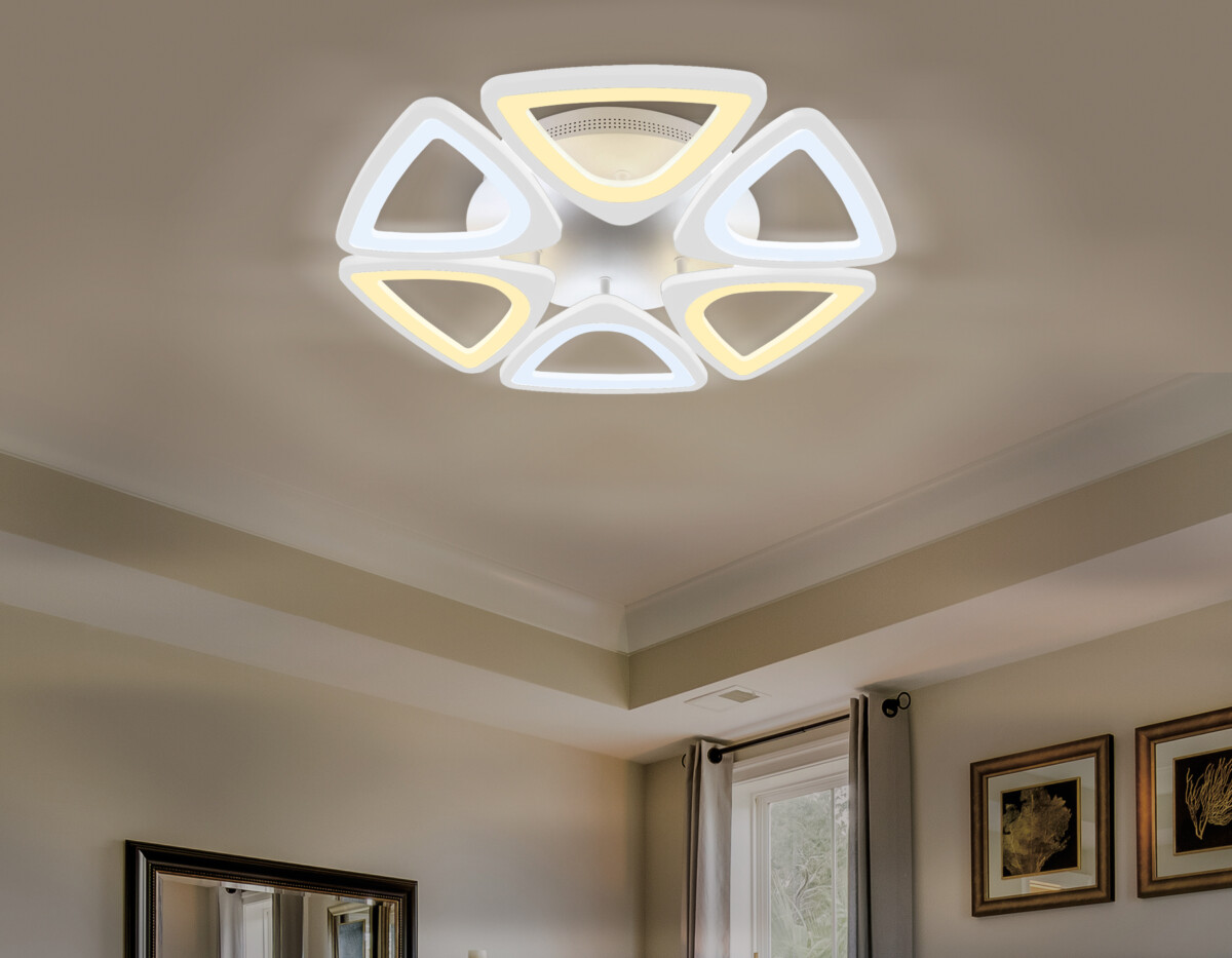 FA4494/6 WH белый 4200K/3000K+6400K/6400K+3000K 84W D450*80 (ПДУ ИК) — изображение 1