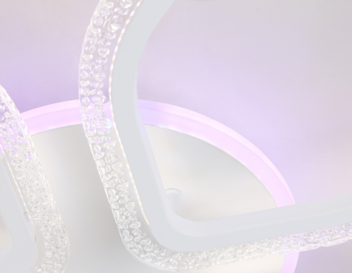 FA4501/4 WH белый 75W 3000K+BL/4200K+PU/3000K+6400K 500*500*75 (ПДУ ИК) — изображение 2