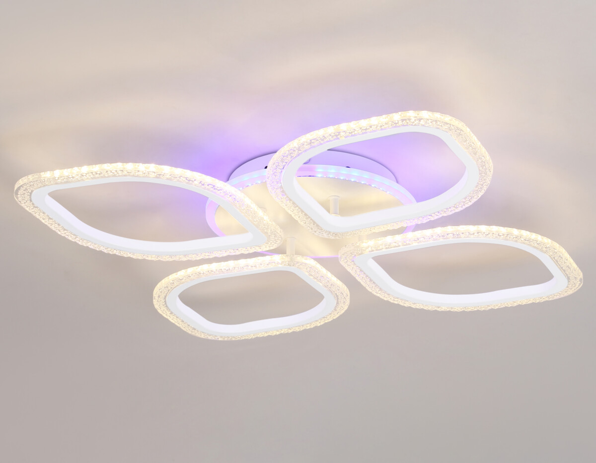 FA4501/4 WH белый 75W 3000K+BL/4200K+PU/3000K+6400K 500*500*75 (ПДУ ИК) — изображение 6