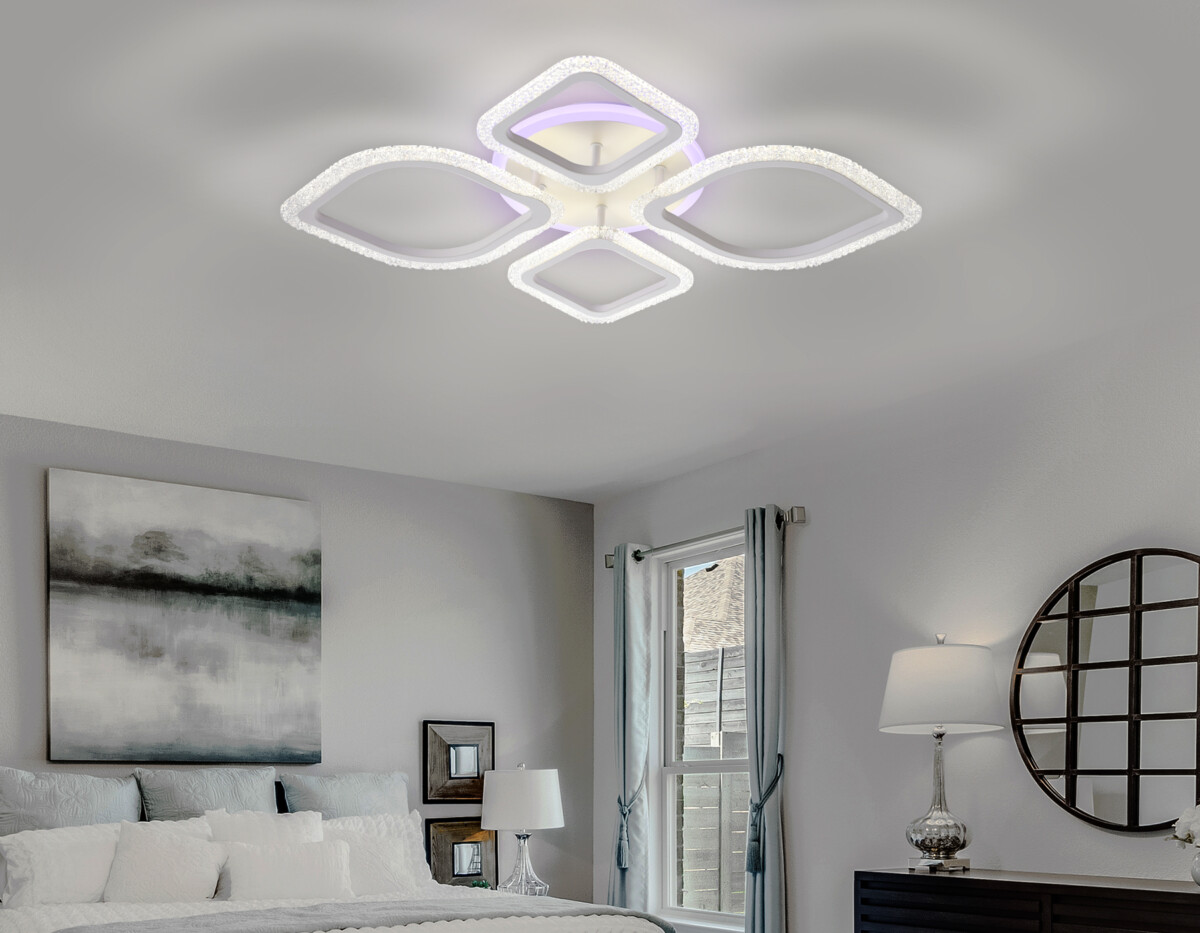 FA5147 WH белый 77W 680*630*90 (ПДУ РАДИО 2.4) — изображение 1