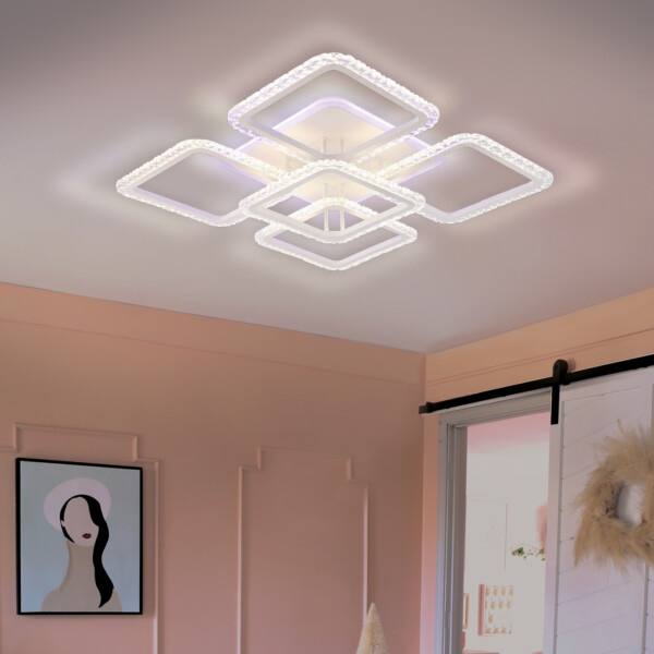 FA5301 WH белый 140W 770*770*130 (ПДУ РАДИО 2.4)