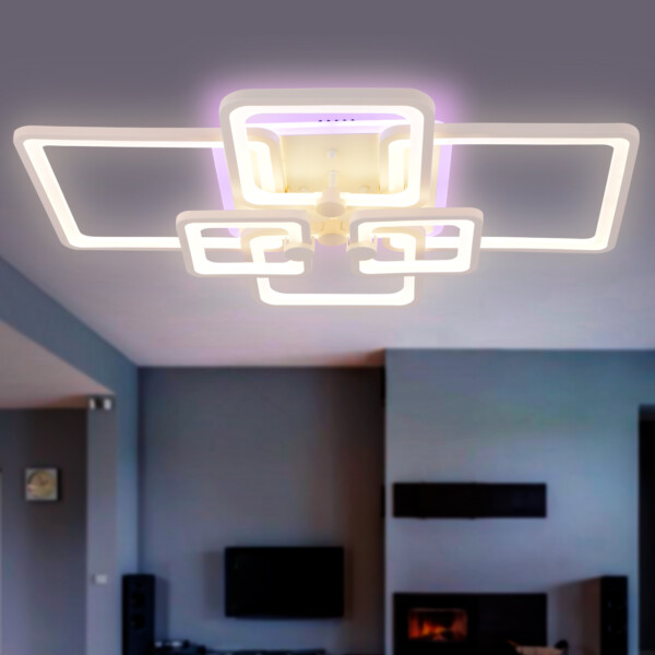 FA5306/4+2 WH белый 176W 800*550*140 (ПДУ РАДИО 2.4G)