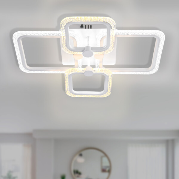 FA5309/2+2 WH белый 3000+6400K/4200K/6400+3000K 62W 560*480*120 (ПДУ ИК)