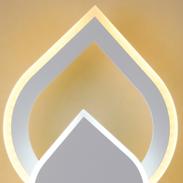 FA566 WH/S белый/песок LED 3000K/6400K 24W 200*200*60