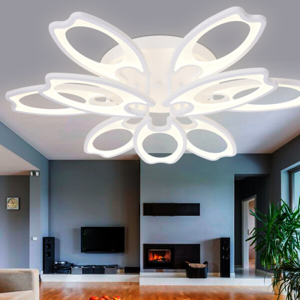 FA579/6+3 WH белый 162W 700*640*120 (ПДУ РАДИО 2.4G)