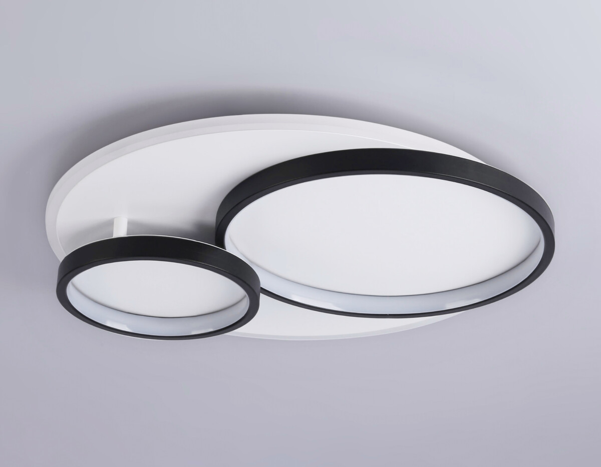 FA7719 WH/BK белый/черный 3000K-6400K 64W 490*470*90 (ПДУ РАДИО 2.4G) — изображение 5