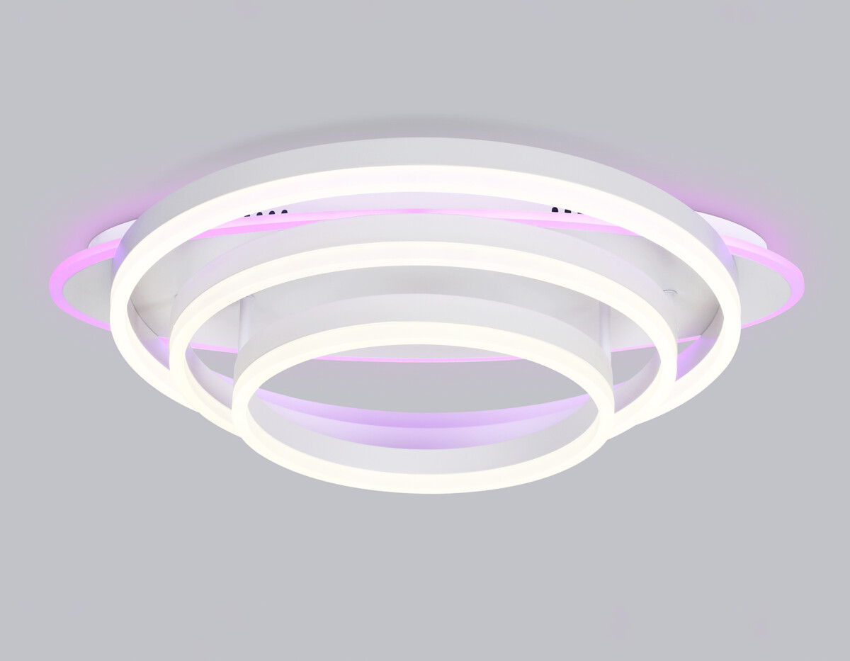 FA8522 WH белый 146W 3000K-6400K+RGB 560*500*150 (ПДУ РАДИО 2.4G) — изображение 3