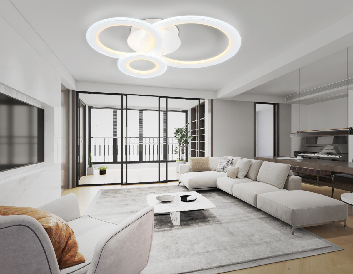 FA861 WH белый 71W 540*470*105 (ПДУ РАДИО 2.4) — изображение 6