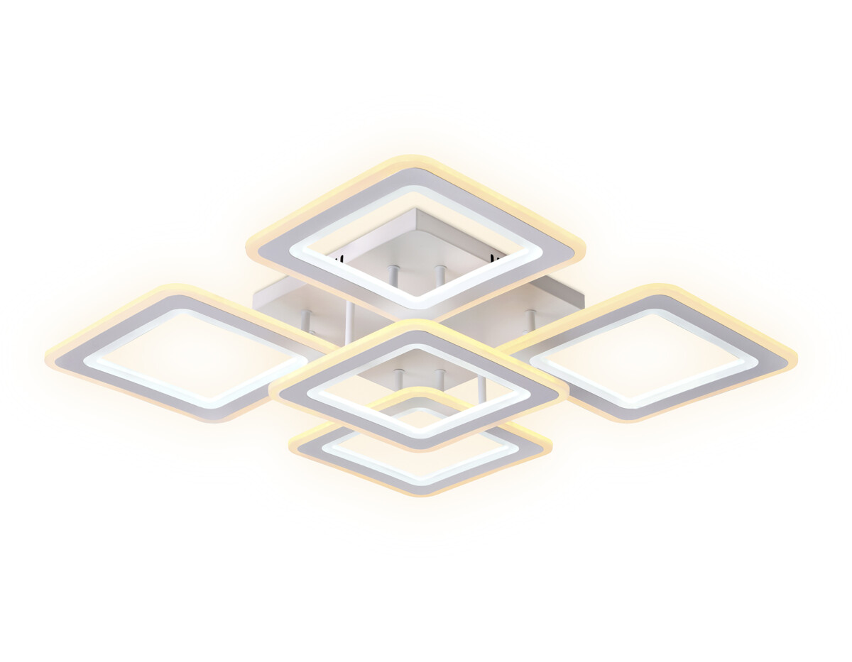 FA866/4+1 WH белый 218W 3000K-6400K 820*820*120 (ПДУ РАДИО 2.4G) — изображение 4
