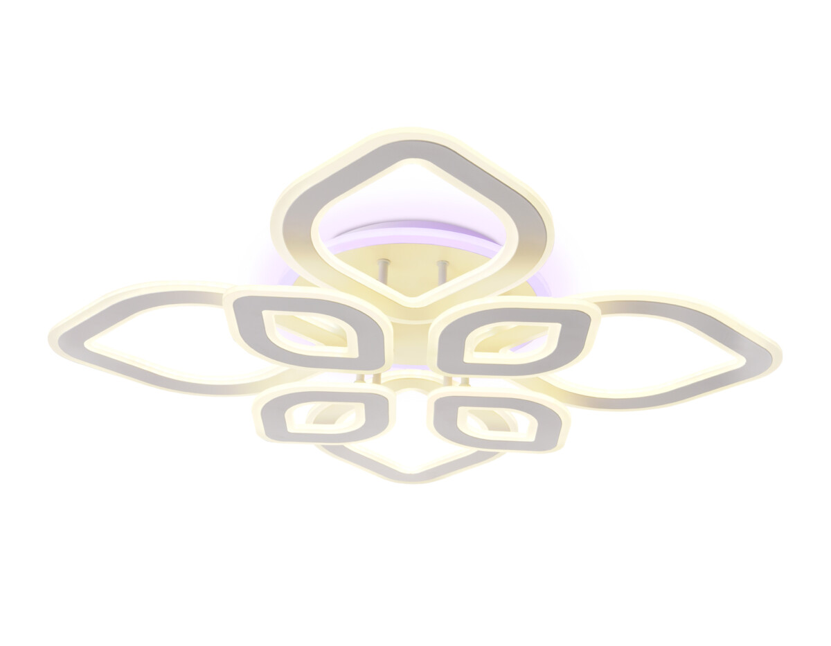 FA8844/4+4 WH белый 3000K/4200K/6400K 190W 770*770*120 (ПДУ РАДИО 2.4G) — изображение 3