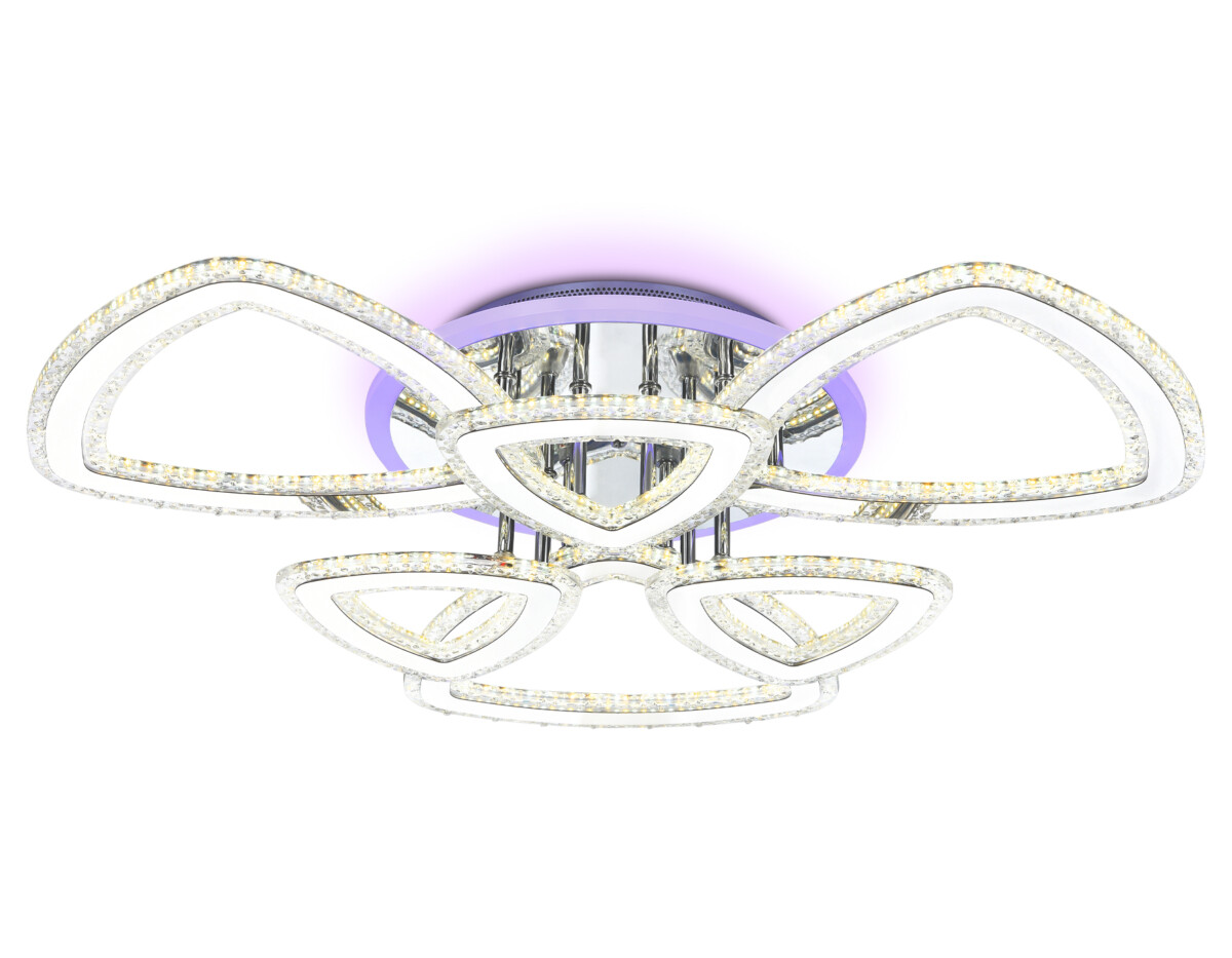 FA8861/3+3 CH хром 153W 3000K+6400K/3000K/6400K/4200K+4200K 670*610*130 (ПДУ РАДИО 2.4G) — изображение 3