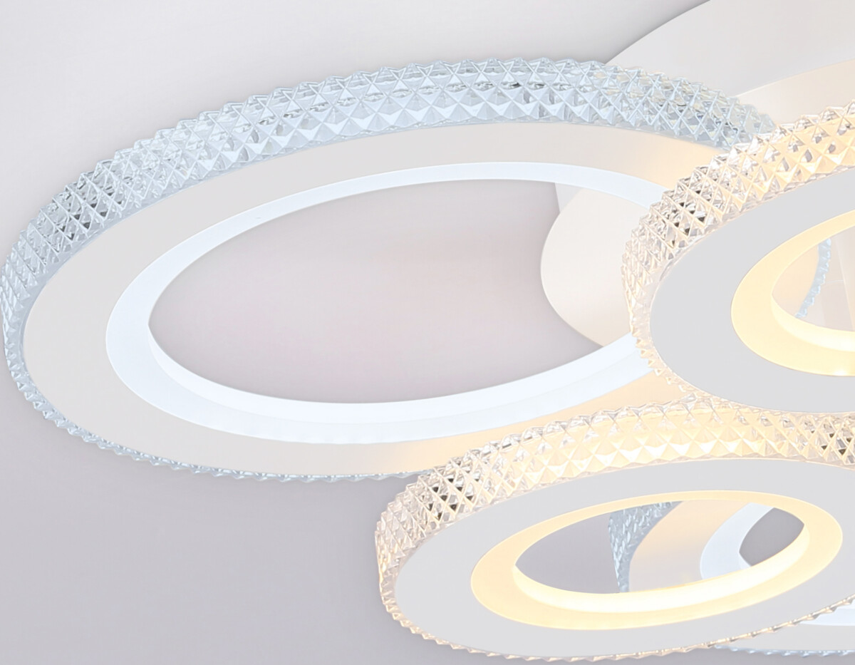 FA8872/3+3 WH белый 3000K-6400K 63W 550*510*125 (ПДУ ИК) — изображение 1