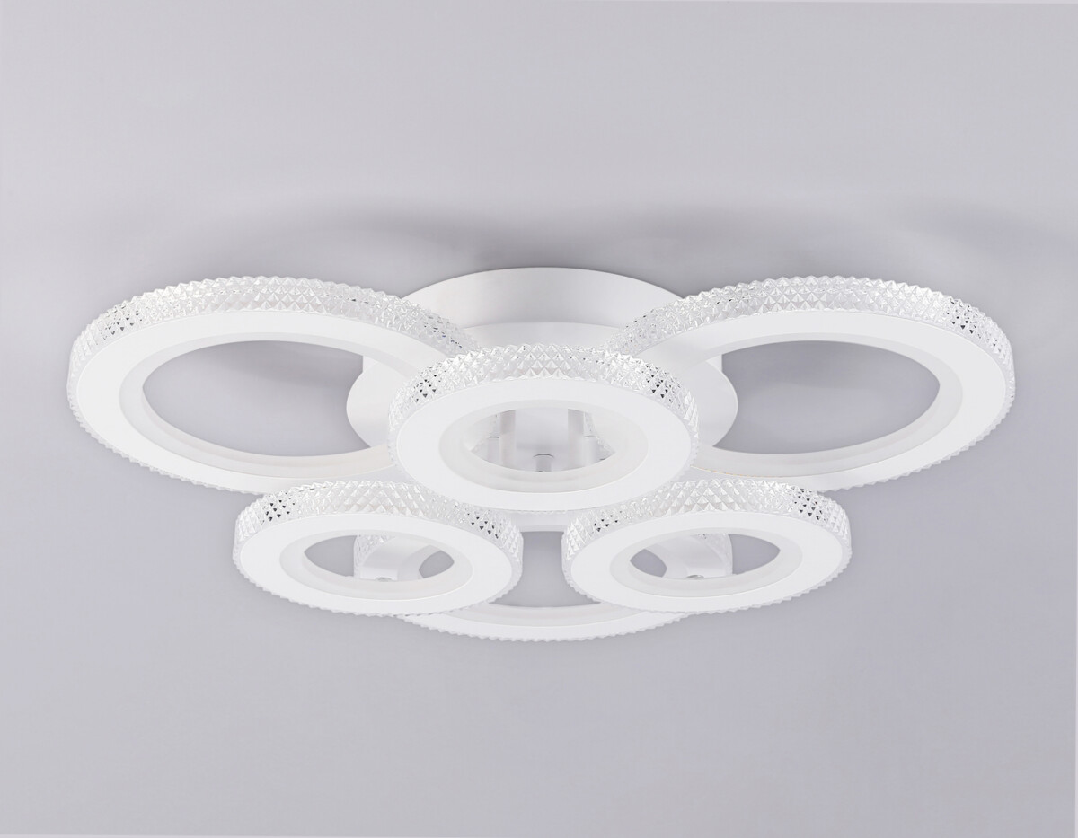 FA8872/3+3 WH белый 3000K-6400K 63W 550*510*125 (ПДУ ИК) — изображение 4