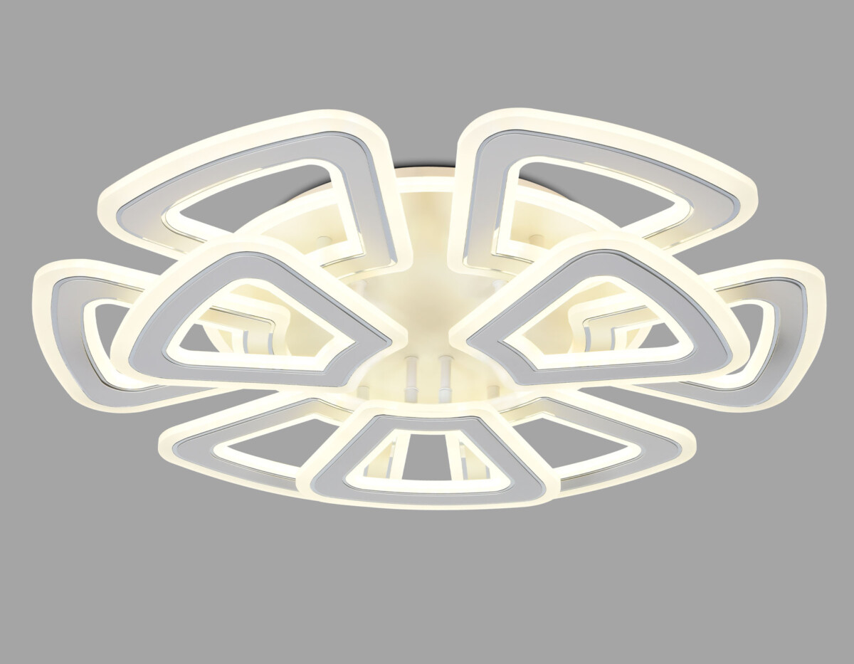 FA8892_mode1 FA8892/6+3 WH/CH белый/хром 210W 3000K/4200K/6400K 650*640*130 (ПДУ РАДИО 2.4G) — изображение 1