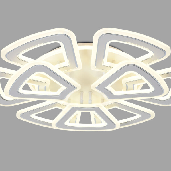 FA8892/6+3 WH/CH белый/хром 210W 3000K/4200K/6400K 650*640*130 (ПДУ РАДИО 2.4G)