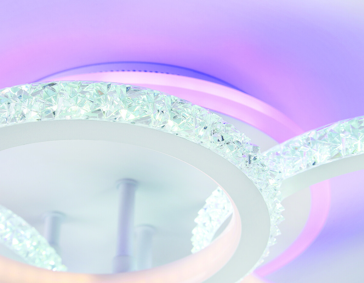 FA9524/2+2 WH белый 92W 6400K/3000K+RGB 560*370*110 (ПДУ РАДИО 2.4G) — изображение 3