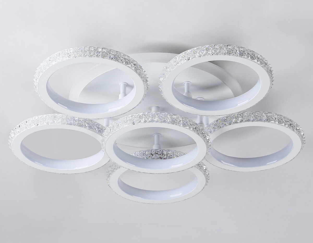 FA9531/5+1 WH белый 120W 6400K/3000K D520*110 (ПДУ РАДИО 2.4G) — изображение 5