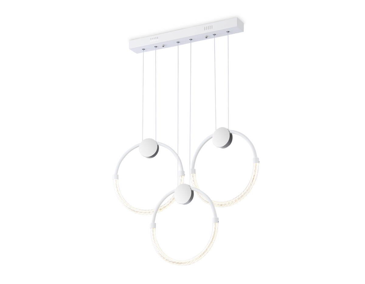 FL10595/3 WH/CH белый/хром 4200K 34W 630*20*1200 (Без ПДУ) — изображение 4