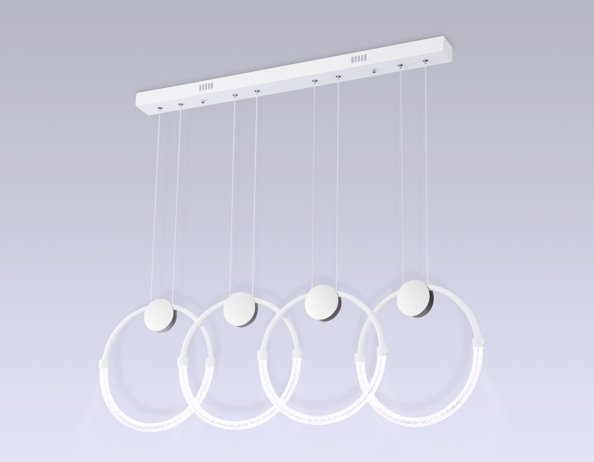 FL10598/4 WH/CH белый/хром 4200K 45W 940*20*1200 (Без ПДУ) — изображение 2