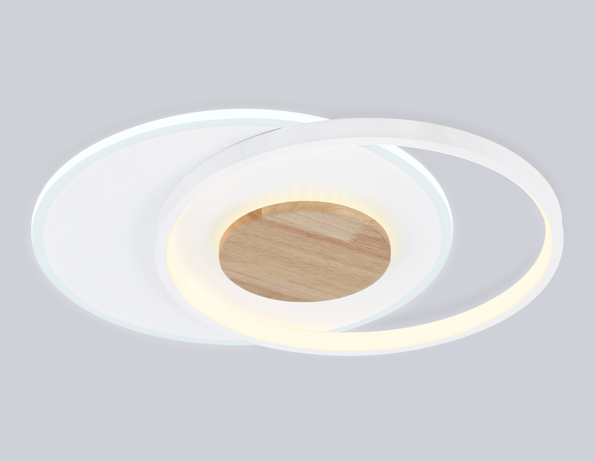 FL4788_mode1 FL4788 WH/WD белый/дерево 54W 3000-6000K 460*365*45 (без ПДУ) — изображение 1