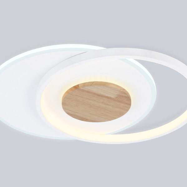 FL4788 WH/WD белый/дерево 54W 3000-6000K 460*365*45 (без ПДУ)