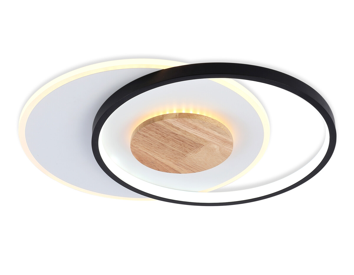 FL4789 WH/BK/WD белый/черный/дерево 54W 3000-6000K 460*365*45 (без ПДУ) — изображение 8