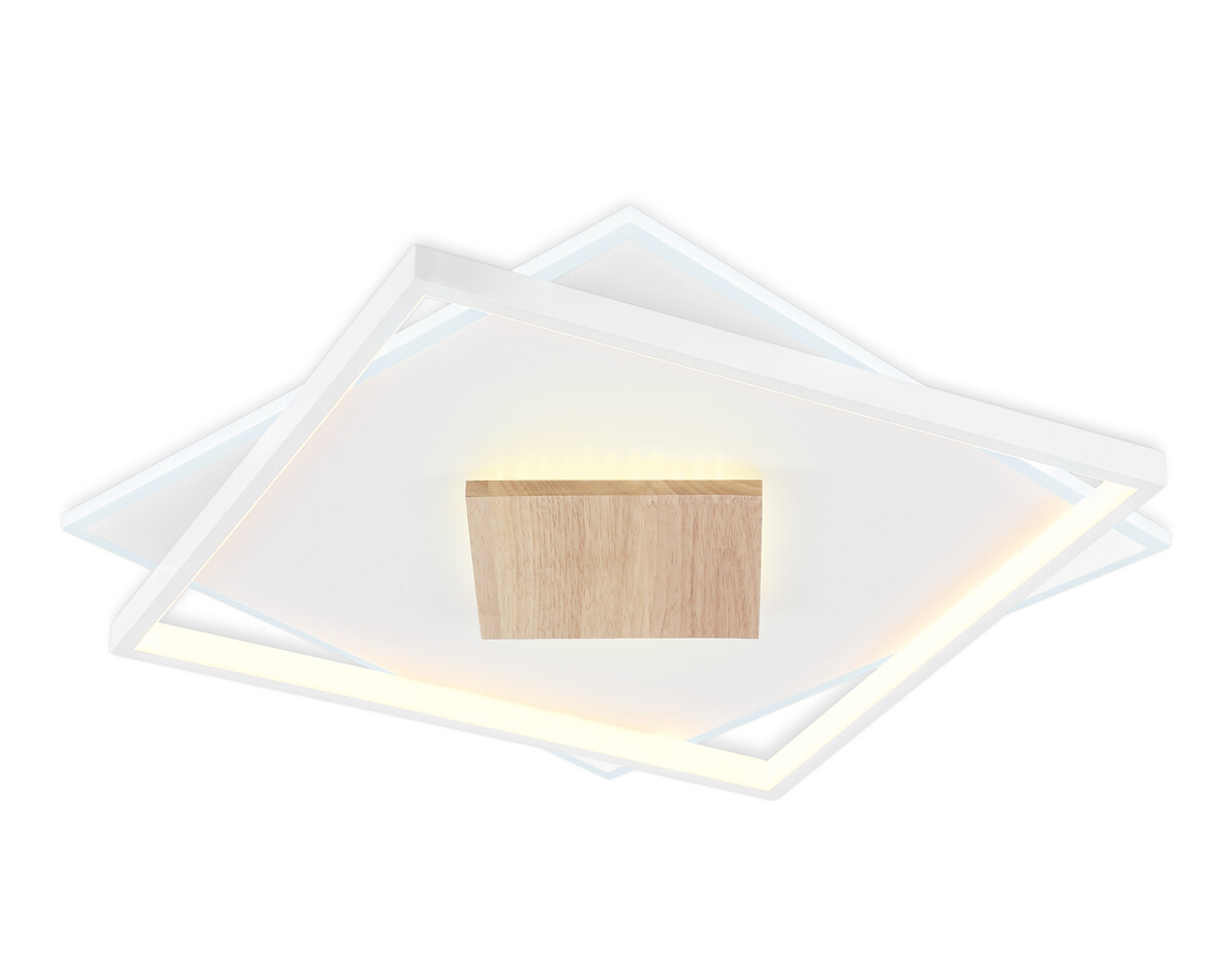 FL4790 WH/WD белый/дерево 77W 3000-6000K 515*515*50 (без ПДУ) — изображение 8