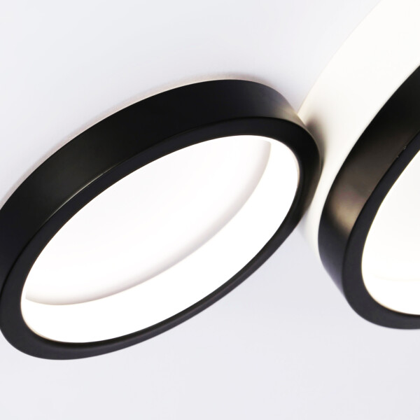 FL4814/3 BK/WH черный/белый 3000K-6400K 45W 620*290*55 (ПДУ ИК)