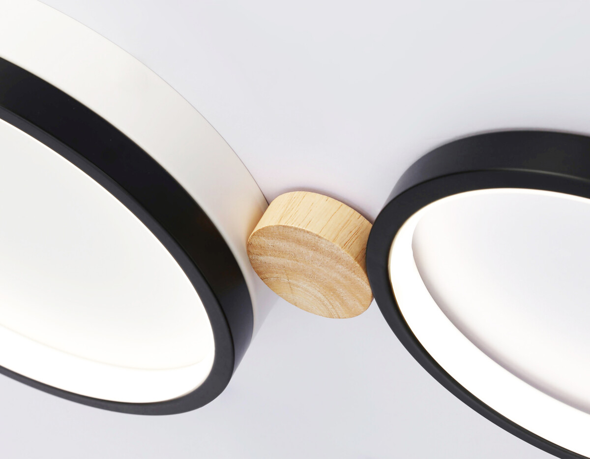 FL4814/3 BK/WH черный/белый 3000K-6400K 45W 620*290*55 (ПДУ ИК) — изображение 2