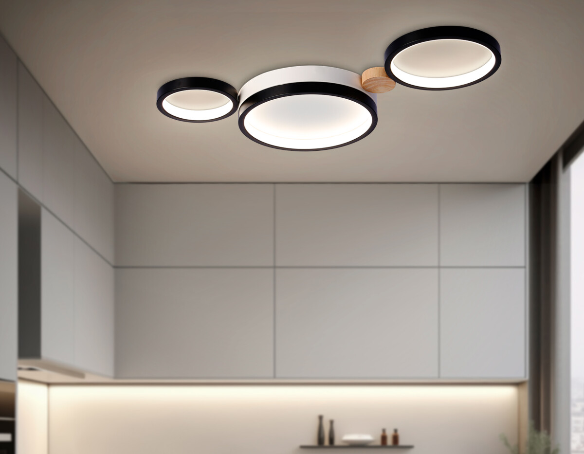 FL4814/3 BK/WH черный/белый 3000K-6400K 45W 620*290*55 (ПДУ ИК) — изображение 8