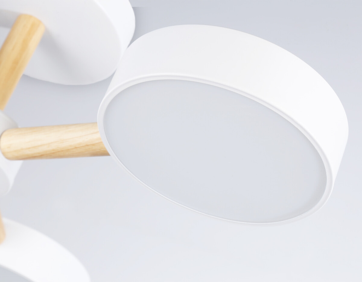 FL4821/3 WH белый 3000K-6400K 40W D580*160 (ПДУ ИК) — изображение 1