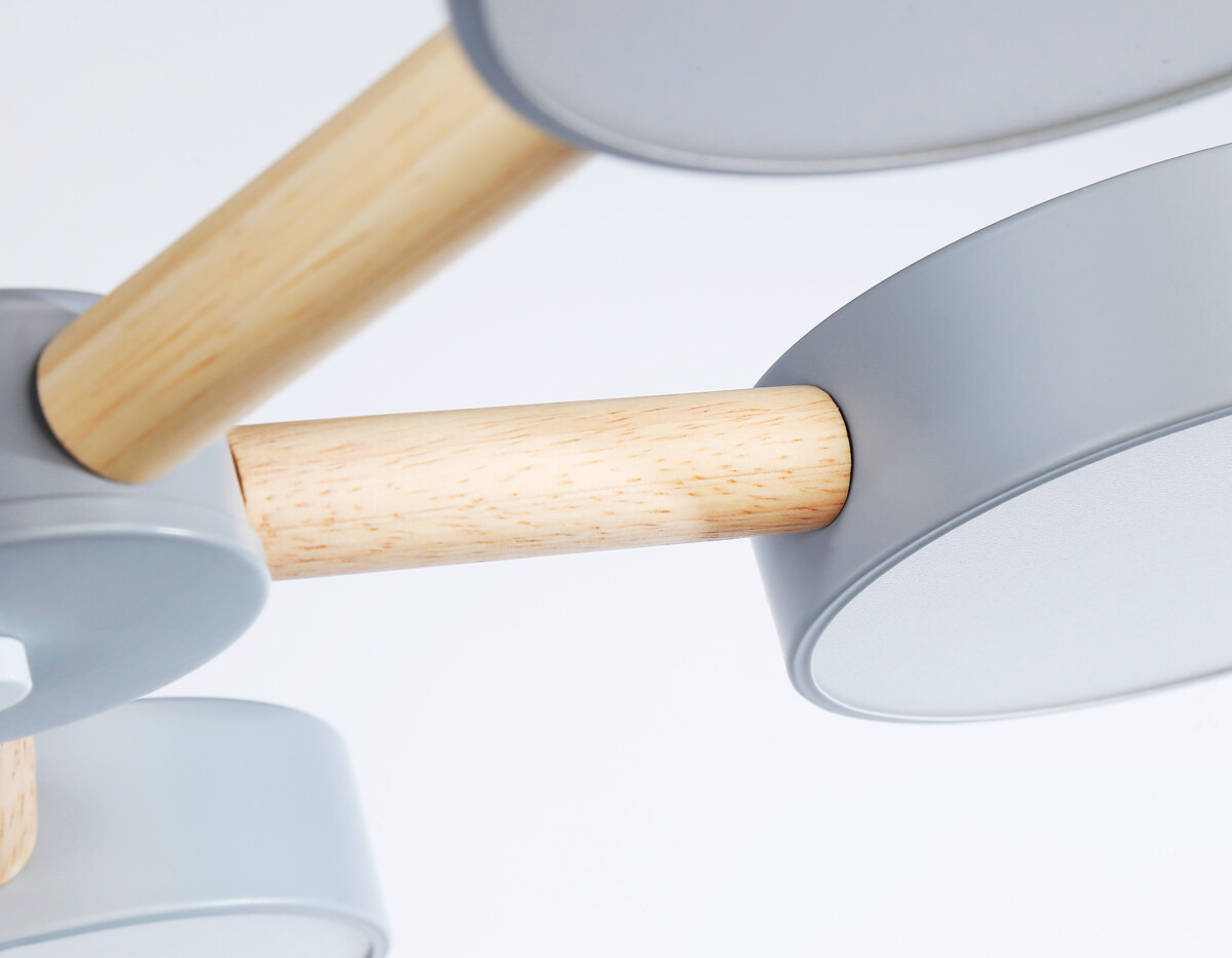 FL4826_macro FL4826/5 GR серый 3000K-6400K 65W D580*160 (ПДУ ИК) — изображение 1