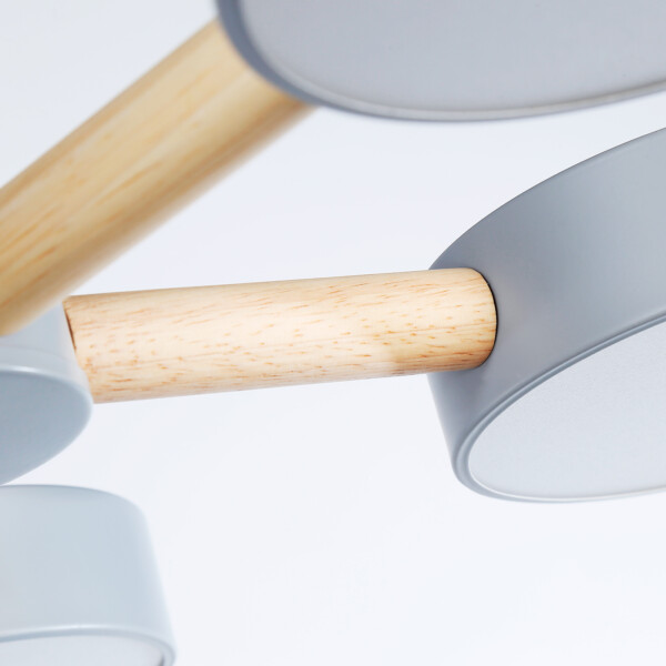 FL4826/5 GR серый 3000K-6400K 65W D580*160 (ПДУ ИК)