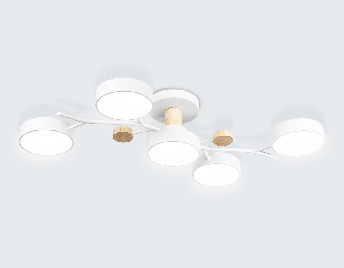 FL4834/5 WH белый 3000K-6400K 70W 830*400*160 (ПДУ ИК) — изображение 6