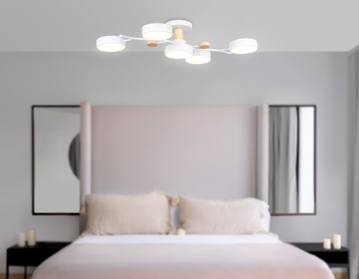 FL4834/5 WH белый 3000K-6400K 70W 830*400*160 (ПДУ ИК) — изображение 8